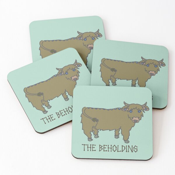 Item preview, The Ceaselessly Watching Cow designed and sold by LochNestFarm.