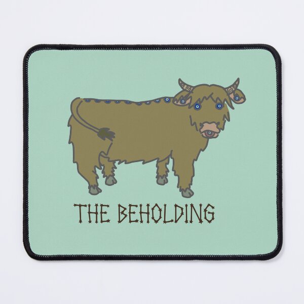 Item preview, The Ceaselessly Watching Cow designed and sold by LochNestFarm.