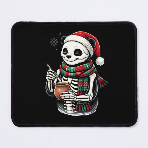 Item preview, Pottery Panda Skeleton – Cozy Winter Craft Aesthetic Art designed and sold by ColorSplash123.
