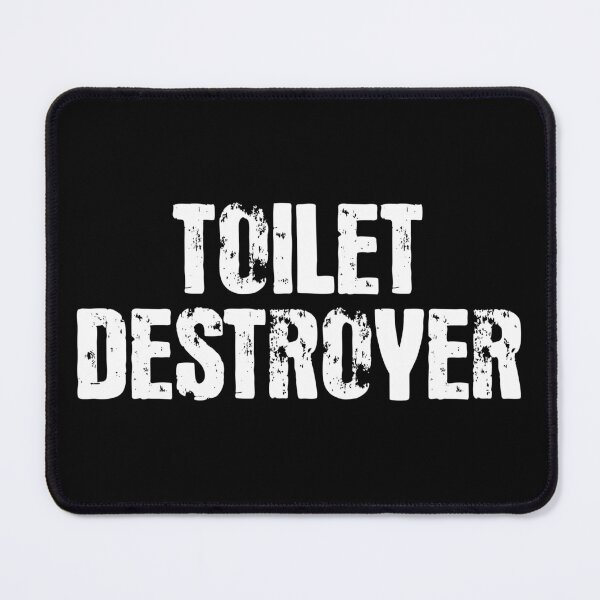 Item preview, Toilet Destroyer - Funny Gag designed and sold by kamaniyavidya.