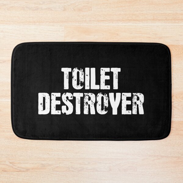 Item preview, Toilet Destroyer - Funny Gag designed and sold by kamaniyavidya.