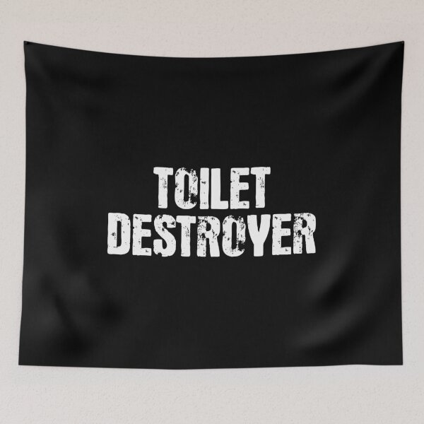 Item preview, Toilet Destroyer - Funny Gag designed and sold by kamaniyavidya.