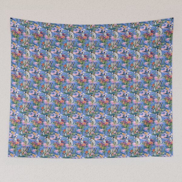 Item preview, Kitsch Toile de Jouy - Dalmatians designed and sold by AstrologyOven.