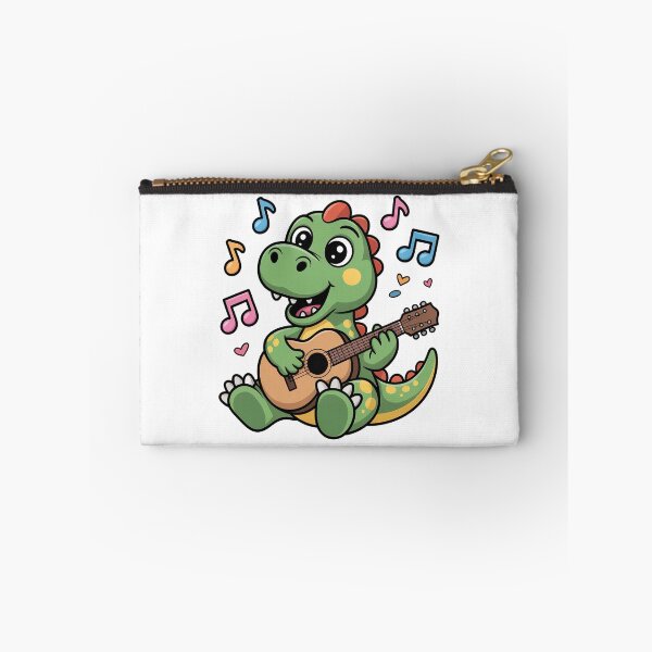 Item preview, Cartoon Dinosaur, Cartoon Dinosaur Playing Guitar  designed and sold by graphic-genie.