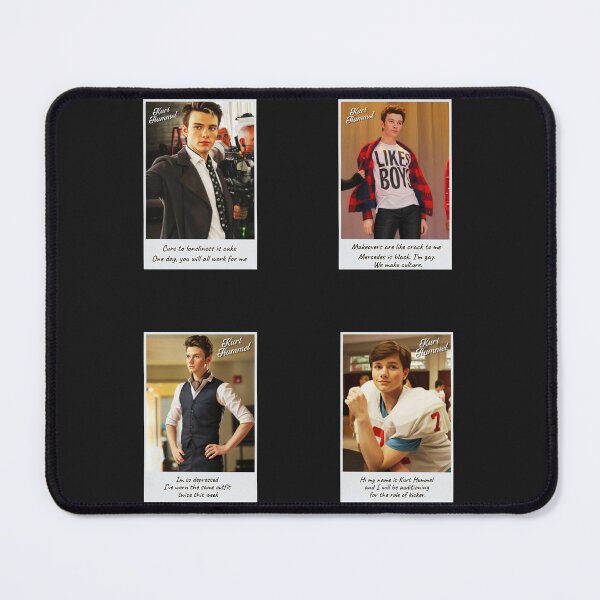 Item preview, Kurt Hummel Glee Quotes Painted HD Art designed and sold by DiverseDazzle.