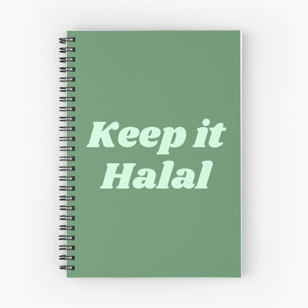 Item preview, Keep it Halal - Modern Islamic Minimalist Typography Quote designed and sold by Miniature Store.