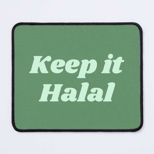 Item preview, Keep it Halal - Modern Islamic Minimalist Typography Quote designed and sold by Miniature Store.