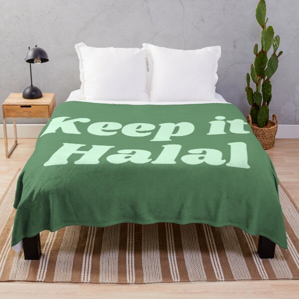 Item preview, Keep it Halal - Modern Islamic Minimalist Typography Quote designed and sold by Miniature Store.