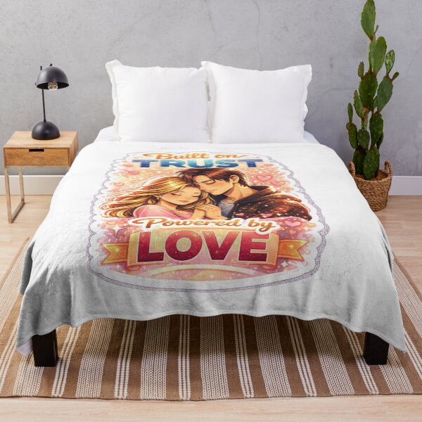 Item preview, Trust Powered by Love Romance Sticker designed and sold by lorand-designs.