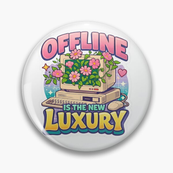 Item preview, Retro Desktop Floral Sticker designed and sold by craftedd.