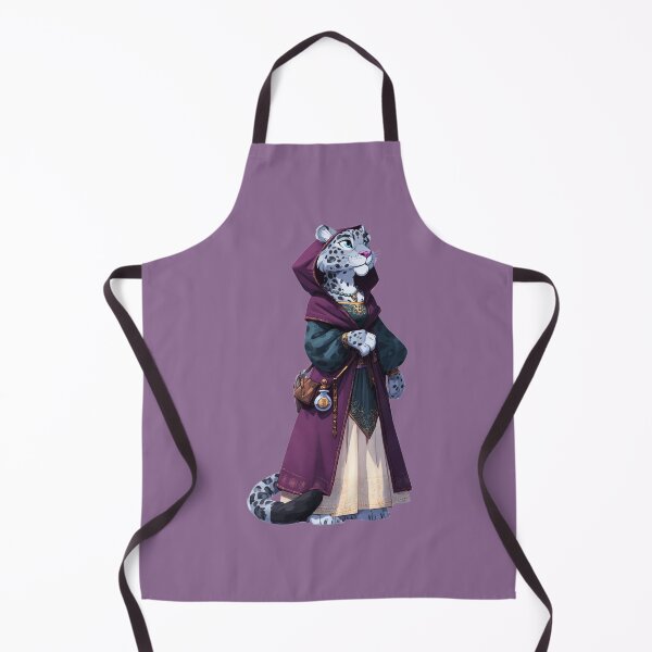 Item preview, Mystic Snow Leopard Sorceress Character designed and sold by MYTHIC PEEL STICKERS.