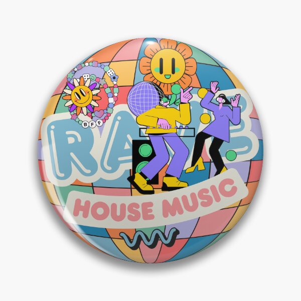 Item preview, House Music - Pin designed and sold by BemeCreationz.