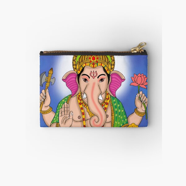 Item preview, Lord Ganesha Artwork – Divine Elephant God Spiritual Illustration designed and sold by Harshit_Digital_Arts.