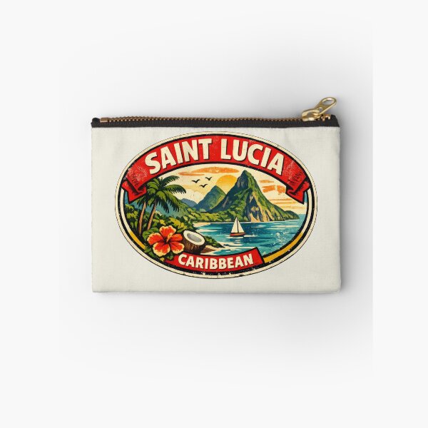 Item preview, Saint Lucia Caribbean Retro designed and sold by scicilysimonee.