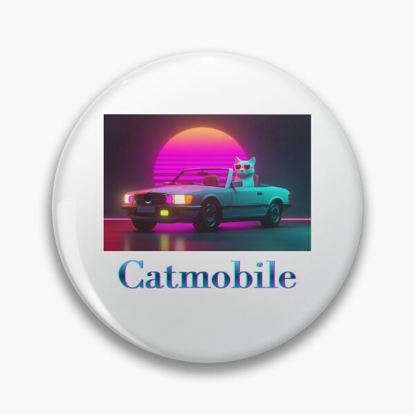 Item preview, Catmobile designed and sold by bubblyrainbow.