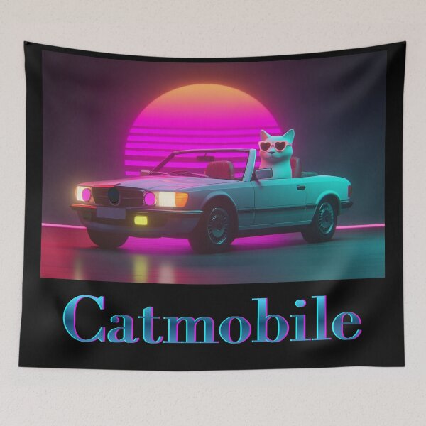 Item preview, Catmobile designed and sold by bubblyrainbow.