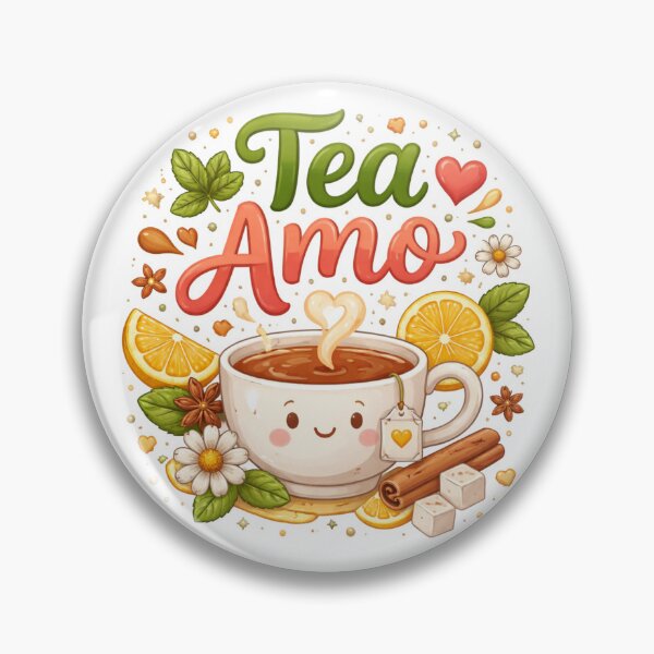 Item preview, Tea Amo – Cute Tea Lover Design designed and sold by FeelCreations.
