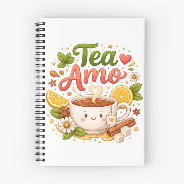 Item preview, Tea Amo – Cute Tea Lover Design designed and sold by FeelCreations.