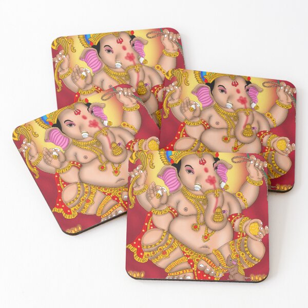 Item preview, Lord Ganesha Spiritual Artwork – Ganpati Hindu Devotional Design designed and sold by Harshit_Digital_Arts.