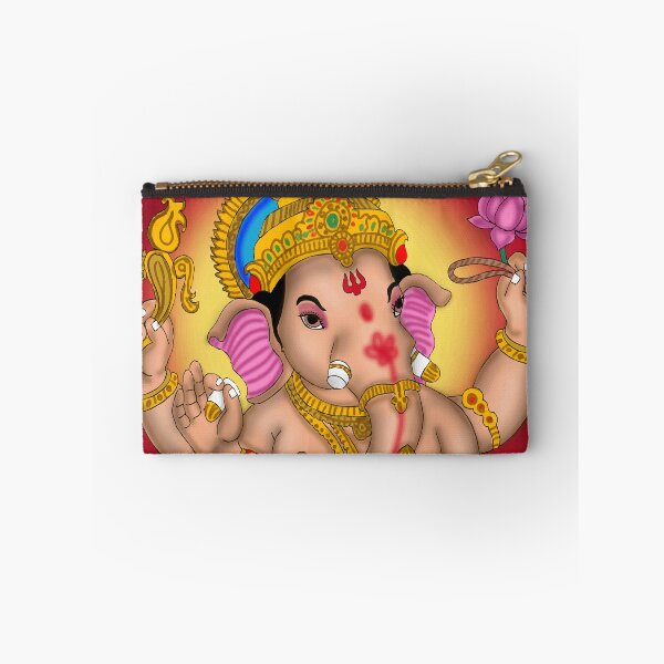 Artikelvorschau, Spirituelle Kunstwerke von Lord Ganesha – Hinduistisches Ganpati-Andachtsmotiv entworfen und verkauft von Harshit_Digital_Arts.