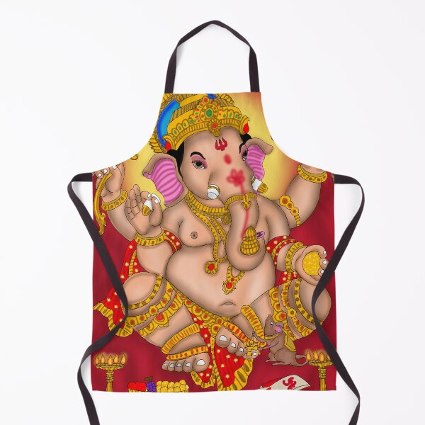 Item preview, Lord Ganesha Spiritual Artwork – Ganpati Hindu Devotional Design designed and sold by Harshit_Digital_Arts.