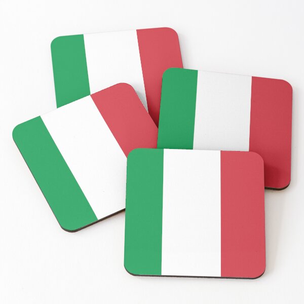 Item preview, Italian Tricolor Shield of Green, White, and Red Majesty designed and sold by Arte Cartoon From TagTeam Group.