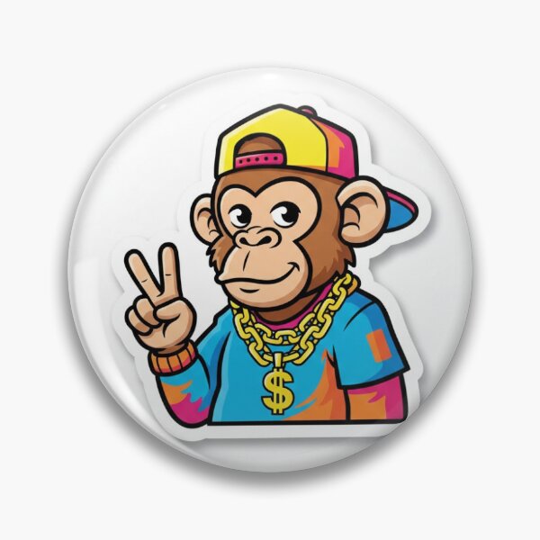 Item preview,  "Punch" the Abandoned Baby Monkey Sticker designed and sold by Luxureheaven.