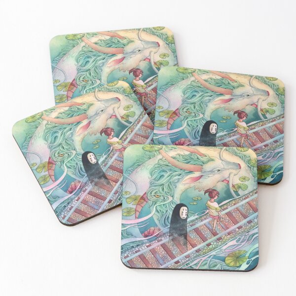 Item preview, Cute kawaii art girl kiki's  -%[ghiblis]%- flying away dragons swim designed and sold by Wenddys.