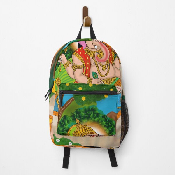 Item preview, Lord Ganesha Divine Illustration – Hindu Cultural Spiritual Art designed and sold by Harshit_Digital_Arts.