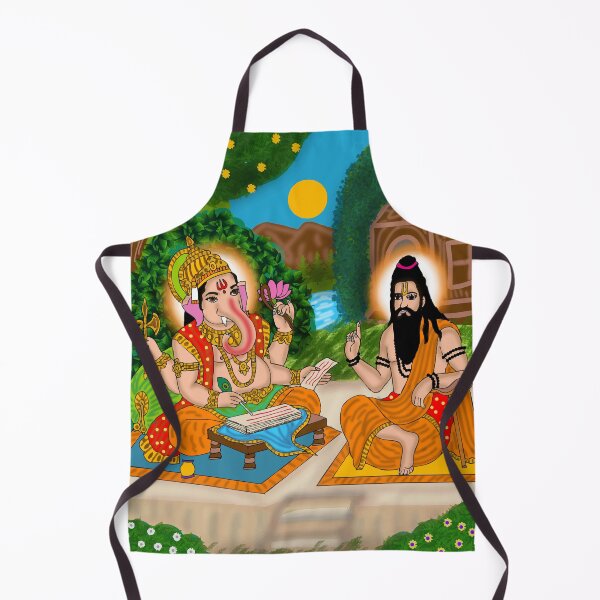 Item preview, Lord Ganesha Divine Illustration – Hindu Cultural Spiritual Art designed and sold by Harshit_Digital_Arts.
