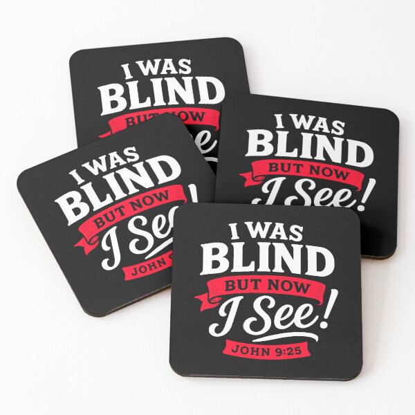 Item preview, John 9:25 I Was Blind But Now I See designed and sold by plushism.