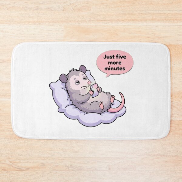 Item preview, Just Five More Minutes Opossum designed and sold by Visual Dept..