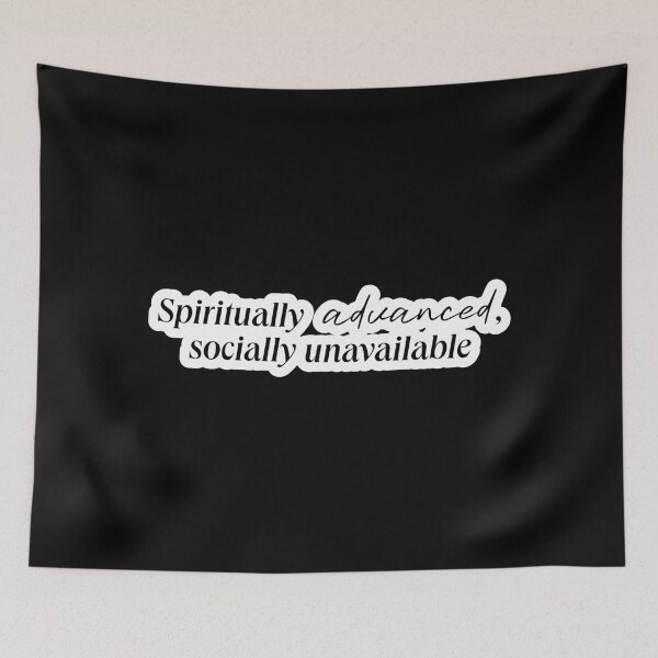 Item preview, SPIRITUALLY ADVANCED QUOTE designed and sold by LIS AND MELIVERSO.