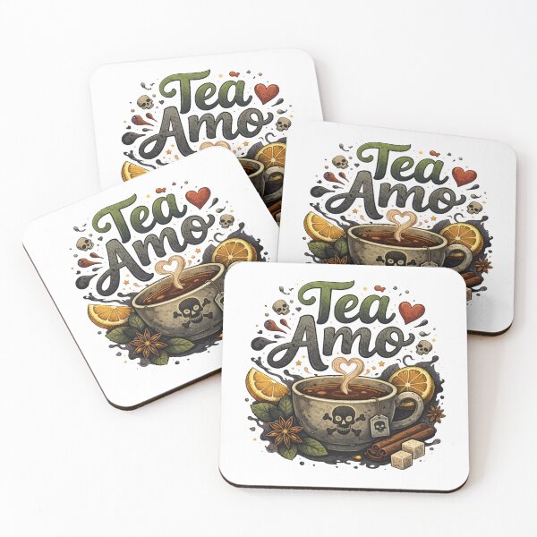 Item preview, Tea Amo – Dark Tea Lover Aesthetic designed and sold by FeelCreations.