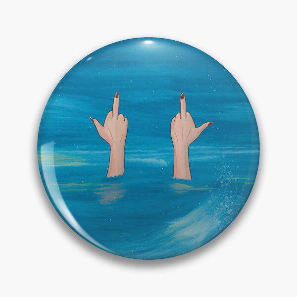 Item preview, A Message from the Deep Ocean  – Minimal Sarcastic Aesthetic Art designed and sold by art-injoy.