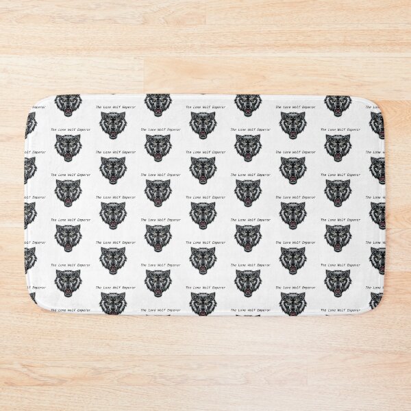 Item preview, The Lone Wolf Emperor - Fierce Gamer Mascot & Alpha Aesthetic designed and sold by YoThinIT.