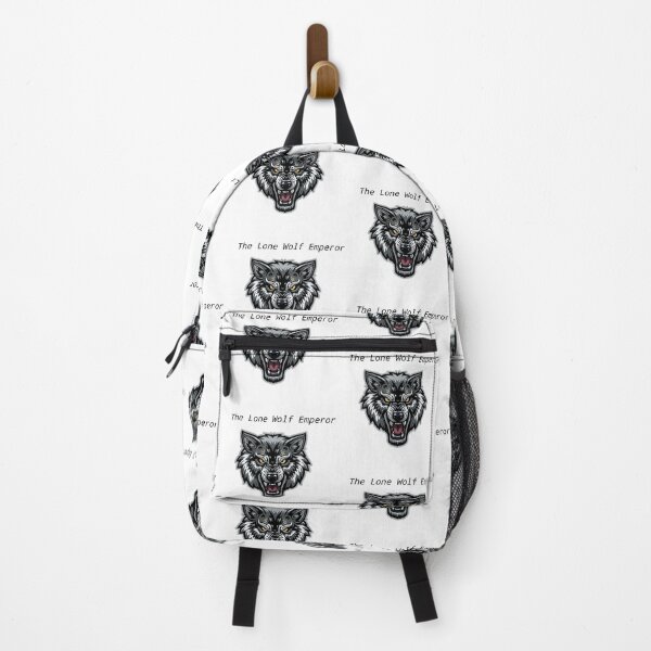 Item preview, The Lone Wolf Emperor - Fierce Gamer Mascot & Alpha Aesthetic designed and sold by YoThinIT.
