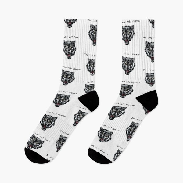 Item preview, The Lone Wolf Emperor - Fierce Gamer Mascot & Alpha Aesthetic designed and sold by YoThinIT.