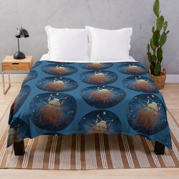 Item preview, Celestial Ladybug Starry Sky Art designed and sold by 3DDesignSpot.