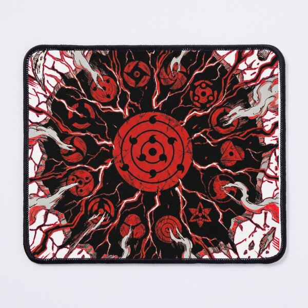 Item preview, Dark Shinobi Eyes - Red Lightning Manga Panel designed and sold by EverwearGraphics.