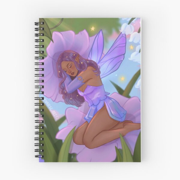 Item preview, Purple dreaming fairy  designed and sold by AnaieseArt.