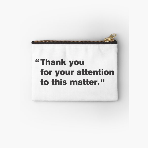 Item preview, Thank you for your attention to this matter designed and sold by Vector-Artist.