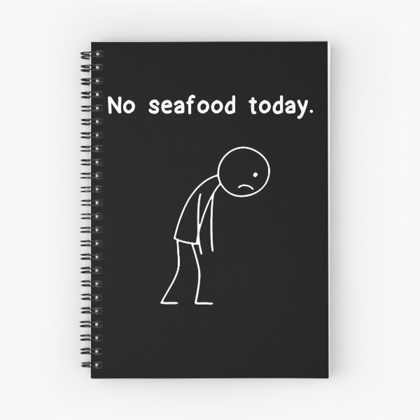 Item preview, Funny Stickman No Seafood Today Stick Figure Boys Girls Kids designed and sold by rafaeltto.