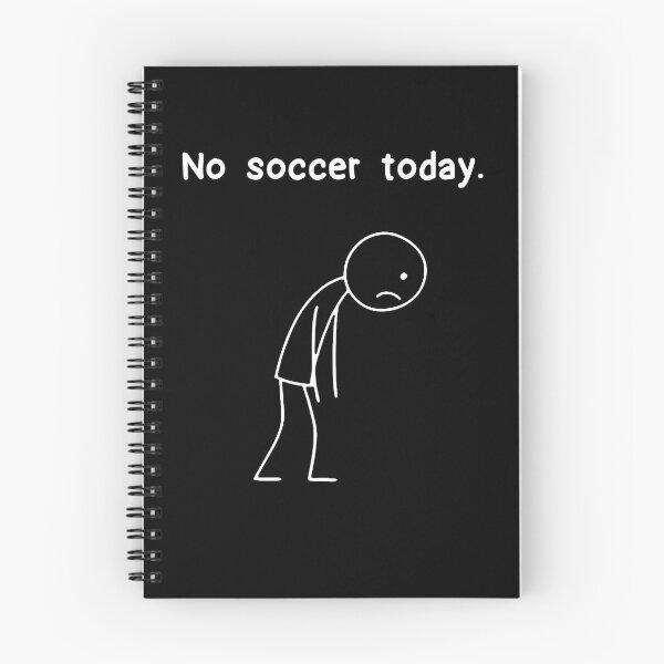 Item preview, Funny Stickman No Soccer Today Stick Figure Boys Girls Kids designed and sold by rafaeltto.