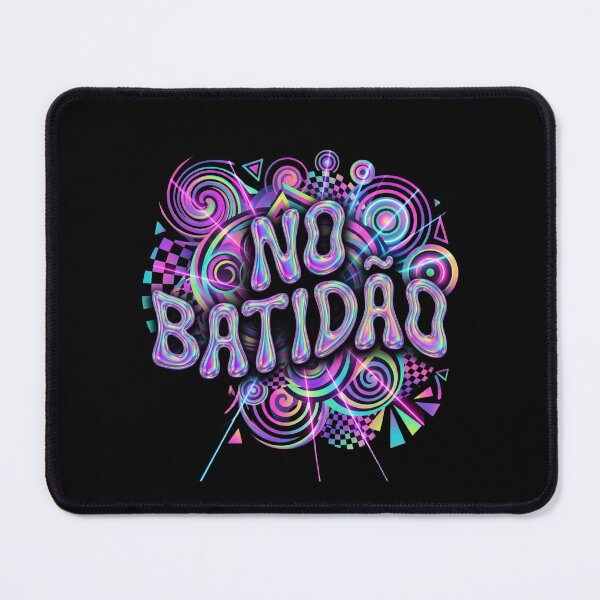 Item preview, No Batidão | Brazilian Funk Psychedelic Holographic Design | Rave Festival Batidão Streetwear designed and sold by ZoomTaDesign.