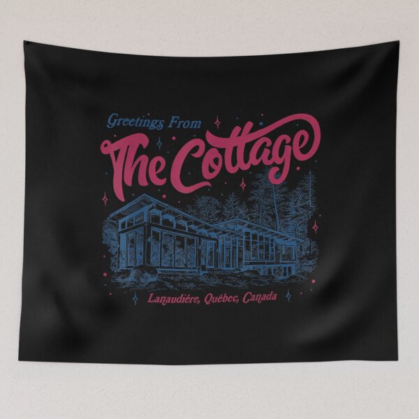 Item preview,  Greetings From The Cottage - Hockey Romance 2025 designed and sold by galamode.
