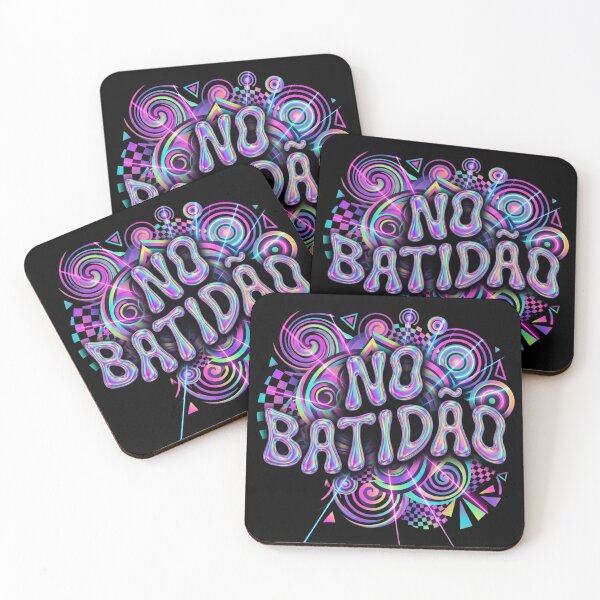 Item preview, No Batidão | Brazilian Funk Psychedelic Holographic Design | Rave Festival Batidão Streetwear designed and sold by ZoomTaDesign.
