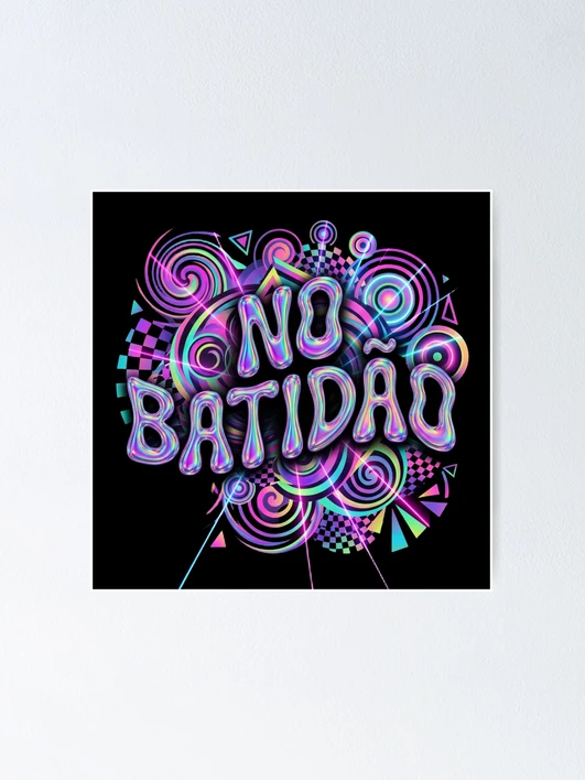 No Batidão | Brazilian Funk Psychedelic Holographic Design | Rave