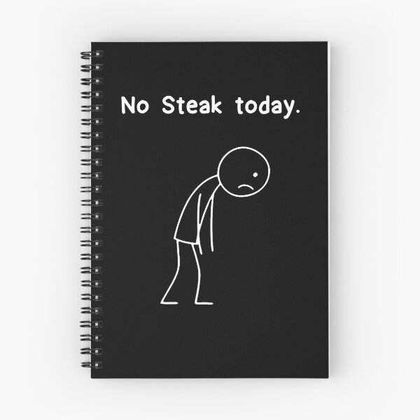 Item preview, Funny Stickman No Steak Today Stick Figure Boys Girls Kids designed and sold by rafaeltto.