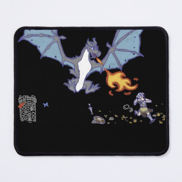 Item preview, The Dragonborn Flees designed and sold by Loopys Fine Wares.